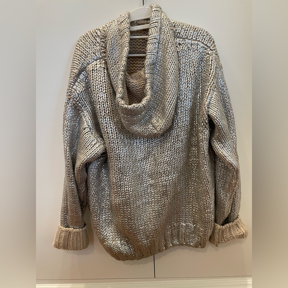 Cozy Metallic Sweater